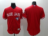 Toronto Blue Jays Blank Red 2016 Flexbase Collection Canada Day Stitched Baseball Jersey,baseball caps,new era cap wholesale,wholesale hats